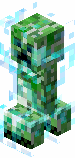 A charged creeper gif
